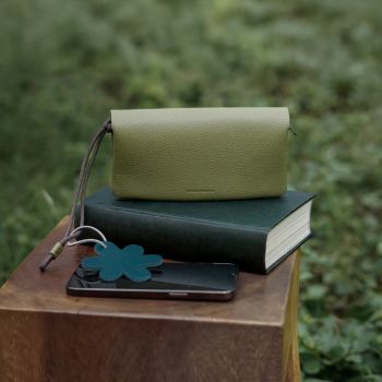 FOLD phone wallet L | earth tone | Olive&Teal