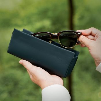 SNAP eyeglasses case | earth tone | Olive&Teal