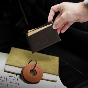 SLIM card sleeve | Espresso